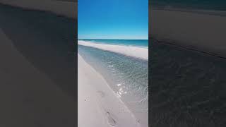 LOOK HOW BEAUTIFUL PENSACOLA BEACH IS🩵 #allthingsemeraldcoast #shorts