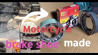 How Motorcycle Brake Shoes are Made or Manufacturing#manufacturing #made #motorcycle #factory