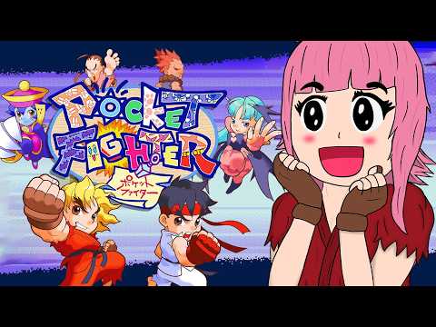 POCKET FIGHTER is Capcom's CUTEST fighting game! - Full History (WITH SPOILERS!)