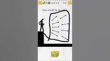 Help him||Draw 2 Save🔥|| LEVEL 3/3 |YASHRAJ PLAYZ | Satisfying gameplay | #youtubeshorts    #shorts