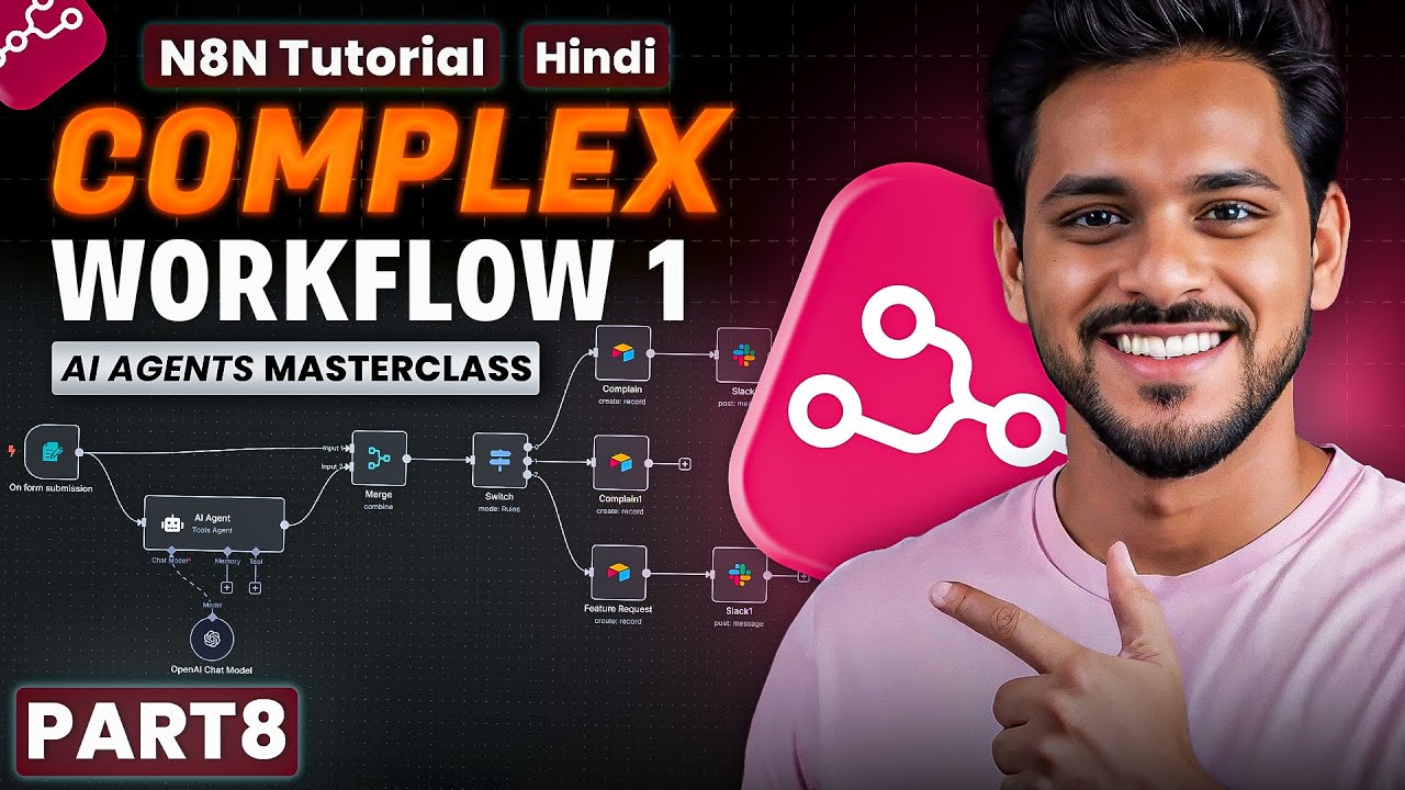 Day 8 - AI Agents Masterclass - Lets Build a bit Complex Agent in Hindi ...