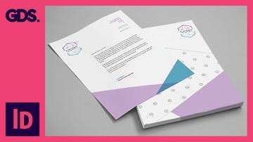 Create a letterhead in Adobe InDesign Ep8/15 [Multimedia design course - Print]