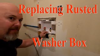 How To Install A Washing Machine Box