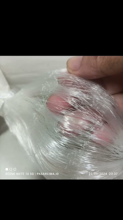 Jaring senar ukuran 0.15 mm 50 md x 100 yard