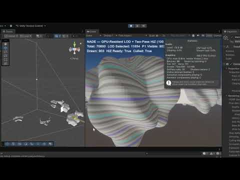 NADE Prototype 2 (Actual 'Nanite' For Unity) Nano-Based Advanced Draw Engine