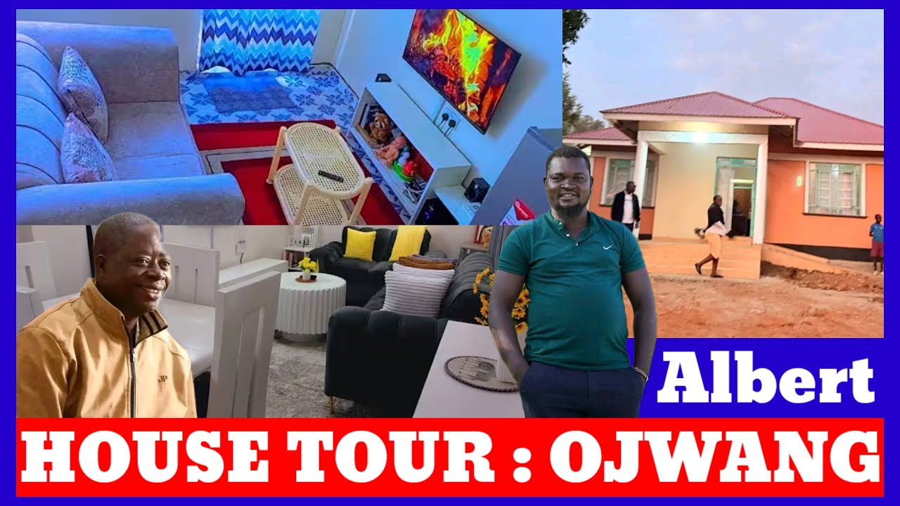 FULL HOUSE TOUR TO ALBERT OJWANG'S FATHER 