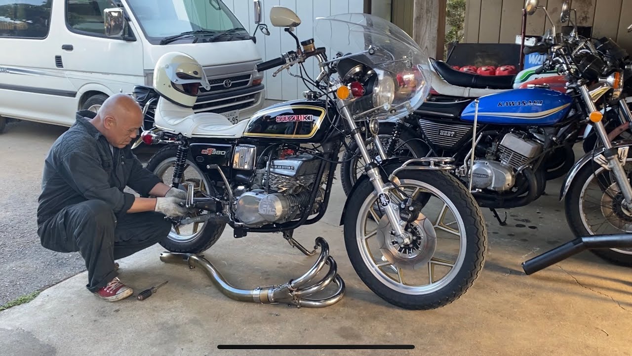 SUZUKI 純正廃盤【GT380】ポイントガスケット まるく 