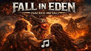 Fall in Eden 🔥 (Sacred Metal) | Epic Heavy Metal Song About Adam and Eve &amp; The Fall of Man