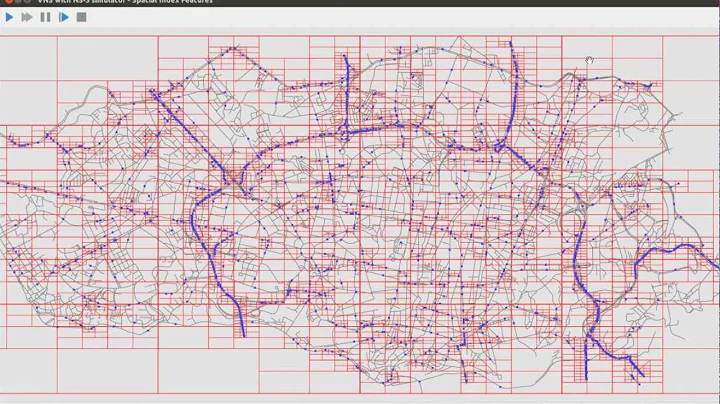 VNS Quadtree dynamic topology