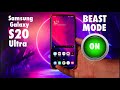 How To Activate BEAST MODE On The Galaxy S20 Ultra? Power and Battery Saving TIPS