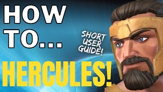 Simple Guide On How To Use Hercules!