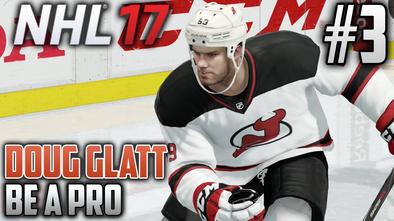 NHL 17 Be a Pro | Doug Glatt (Right-Wing) | EP3 | PRESEASON DEBUT