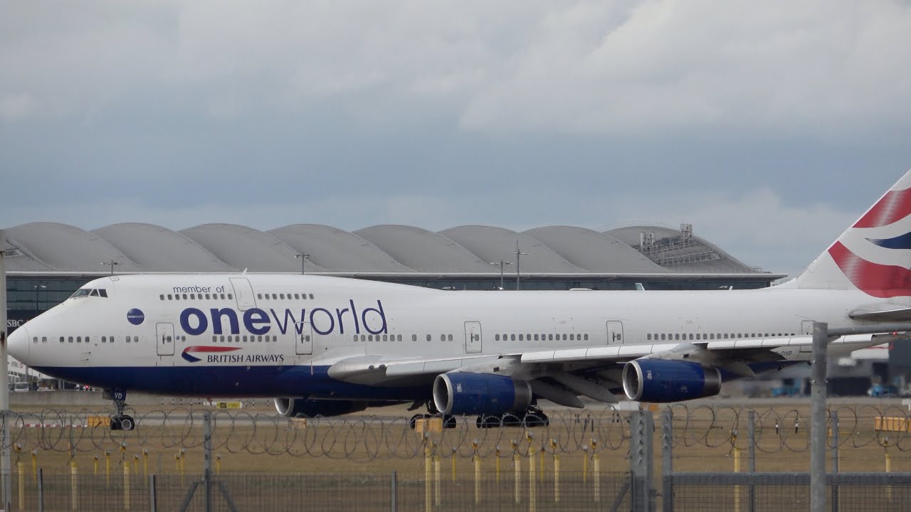 BA 747 G-CIVD. The final departure from Heathrow for breakup.  18 August 2020. 
