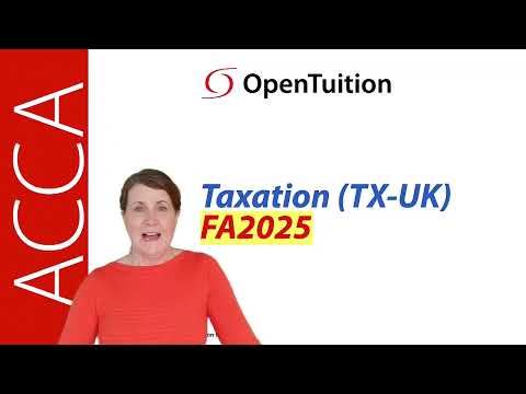 Free ACCA TX lectures