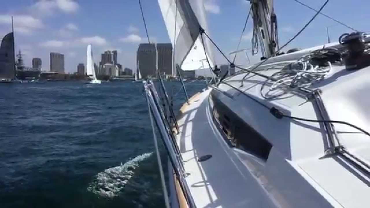 Sailing on the Jeanneau 349 Sun Odyssey Sailboat By: Ian Van Tuyl