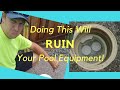 Chlorine Tablets in a Pool Skimmer Can Ruin Your Pool