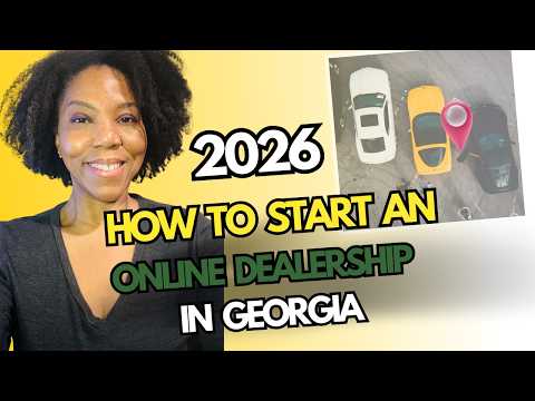 Georgia Auto Dealer Requirements