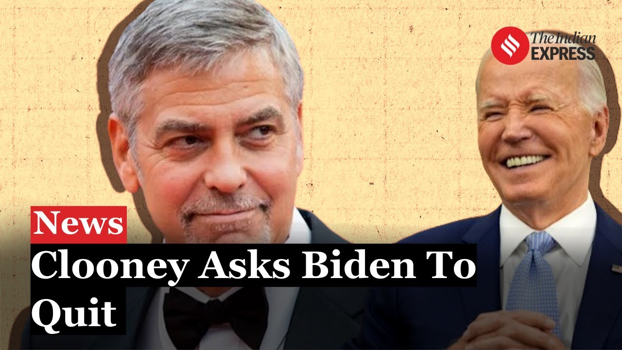 George Clooney Urges Joe Biden to Exit 2024 Presidential Race | US Election 2024