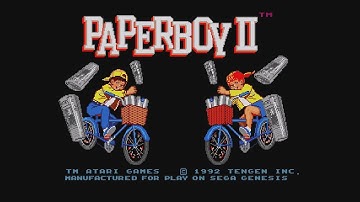 20 Mins Of...Paperboy 2 Intro (US/Genesis)