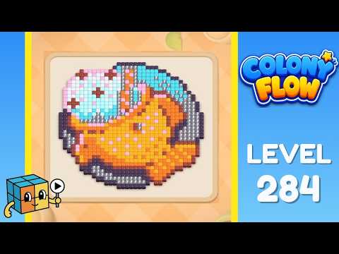 Colony Flow Level 284 Walkthrough Solution