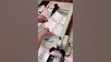 Making Notepads with my New Heavy Duty Paper Cutter! #notepad #stationery #stationeryshop #handmade