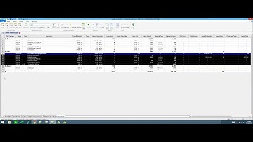How To Sort Into Bid Packages In Sage Estimating SQL