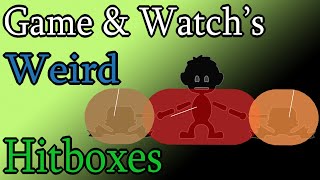 Explaining Game & Watch's Weird Hitboxes (Smash Ultimate)