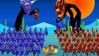 Aura Mega Griffon Vs Lava Ultra Boss| Stick War Legacy Mod