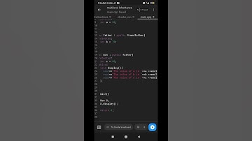 Multilevel Inheritance || #C++ language