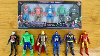 Avengers Superhero Toys/Action Figures/Unboxing, Spiderman, Iron Man, Hulk, Captain America #9