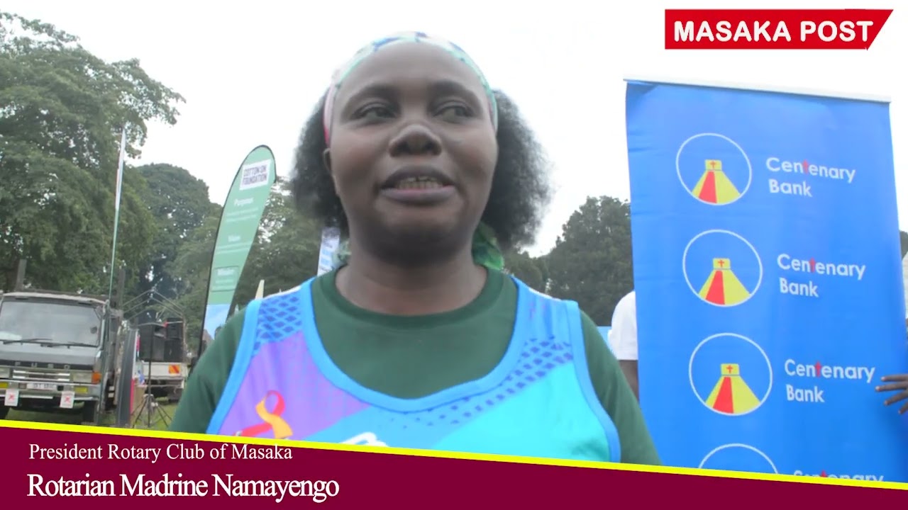 Masaka joins Rotary Clubs of Uganda in the 14th Edition of Cancer run