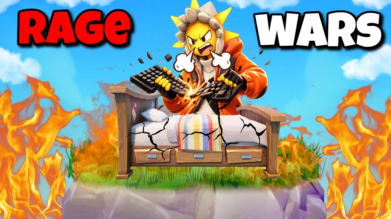 Fortnite BedWars Gameplay (Rage Wars) 😡😀😤