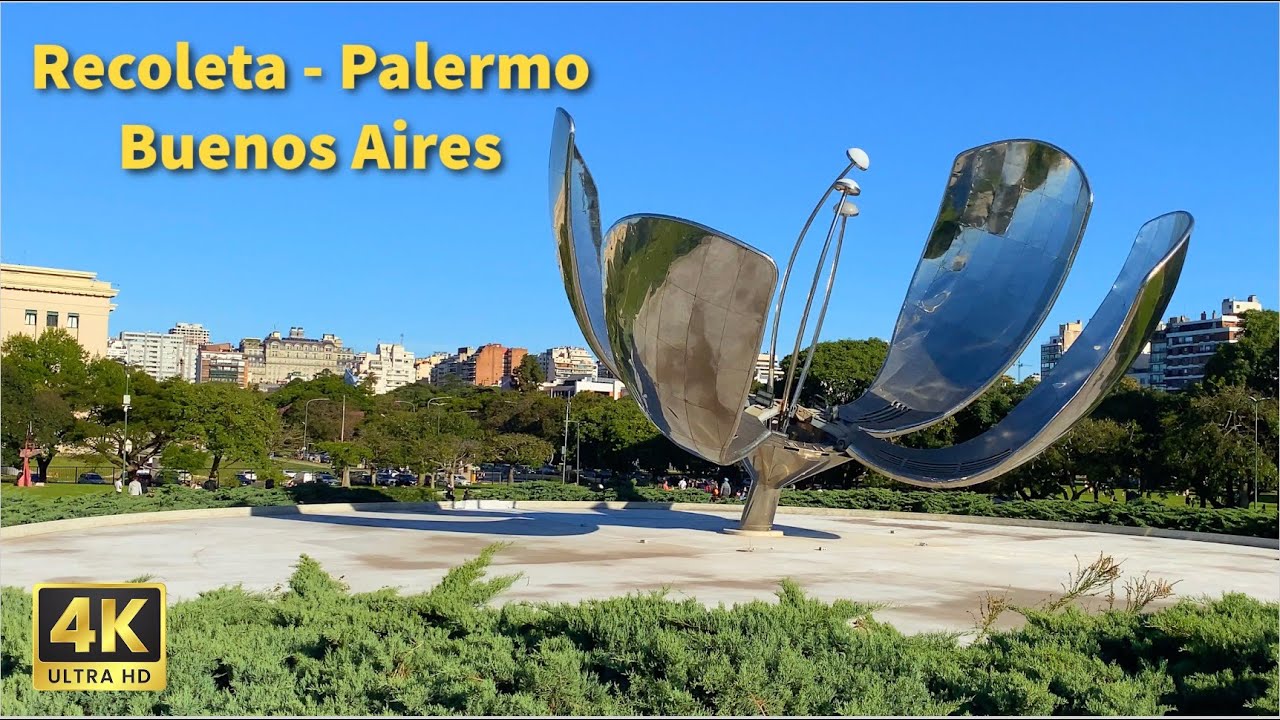 Recoleta Buenos Aires | Walking Tour | 4K 60fps | ASMR
