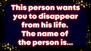 This person wants you to disappear from his life. The name of the person is... Universe message by Receive God Grace 6,184 views 9 days ago 11 minutes, 6 seconds