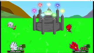 Hyper Shadic Vs Hyper Perfect Nazo Super Smash Flash 2
