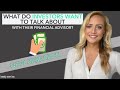 WHAT DO INVESTORS WANT TO TALK ABOUT With Their Financial Advisor? (NEW RESEARCH You Need to Know)