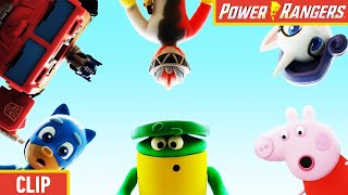 The Power Rangers x Transformers, Peppa Pig & more 🐷 Play-Doh ⚡ Power Rangers Kids ⚡ Action for Kids