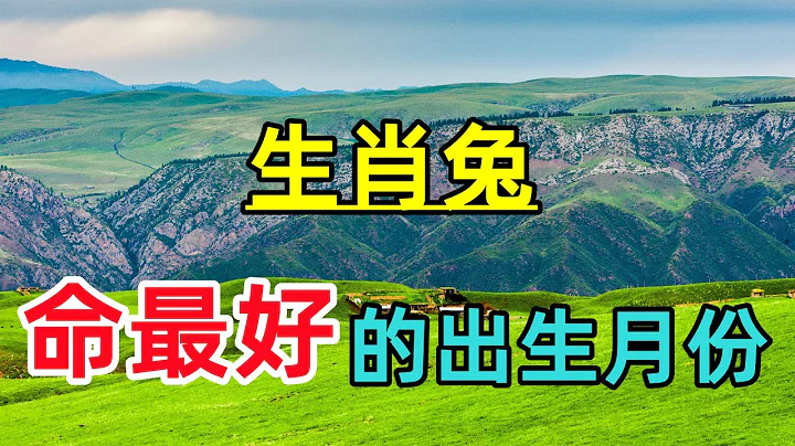 生肖兔：屬兔的幾月出生最好命？一輩子大富大貴，衣食無憂！ - 天天要聞