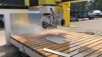 How Does 5 Axis CNC Bridge Saw Work?