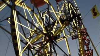 Sky Wheel Double Ferris Wheel Carnival Flat Ride On-Ride POV Strawberry Festival Florida