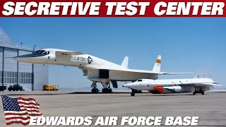 Experimental Flight Test Center At Edwards Air Force Base. Rare, Unclassified Footage