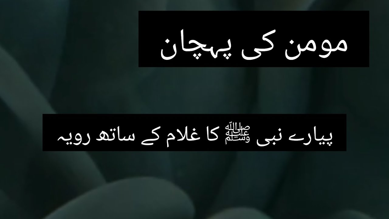 Nabi Pak SAW ka Gulam k sath ek waqiya viral youtube viralvideo 