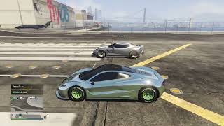 Gta V - Ocelot Pariah With F1 Wheels Vs T20 Mclaren P1 Vs Aston Martin V12 Zagato