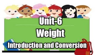Weight// Class- 3rd & 4th // Introduction & Conversion // #DAV Book# CBSC# screenshot 5