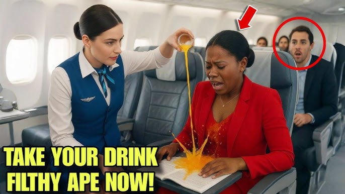 A Flight Attendant Spilled a Drink—Then Froze When the Black Passenger Stood Up. - YouTube