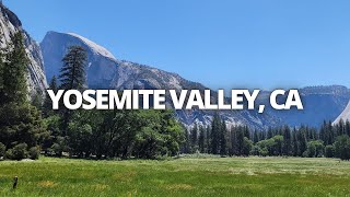 Exploring Yosemite Valley, California USA Walking Tour #yosemite #yosemitevalley