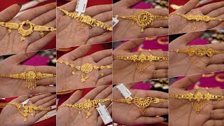 Gold necklace designs pictures/simple choker necklace gold designs/light weight gold necklace design