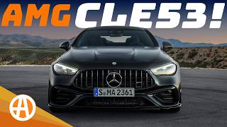 2024 Mercedes-AMG CLE53 is a drift-happy super coupe