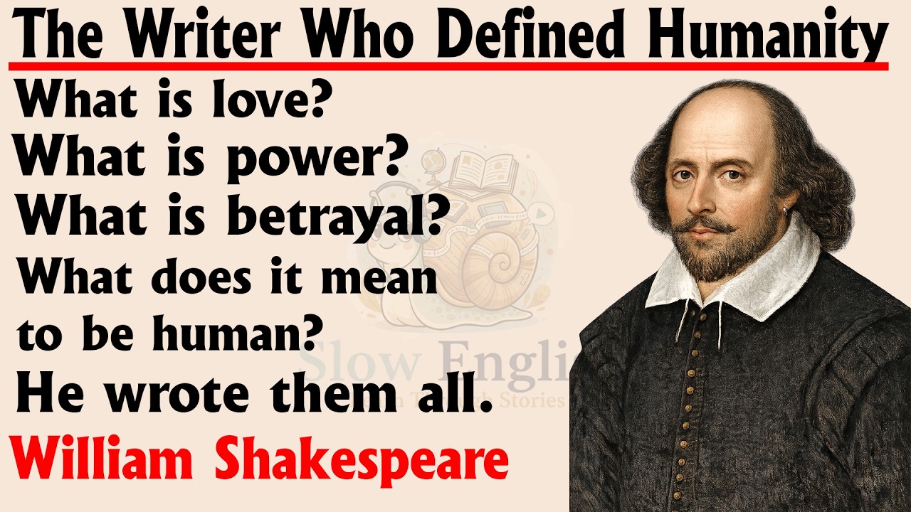 Learn English Through Story Level 2 || Graded Reader || The Story of William Shakespeare