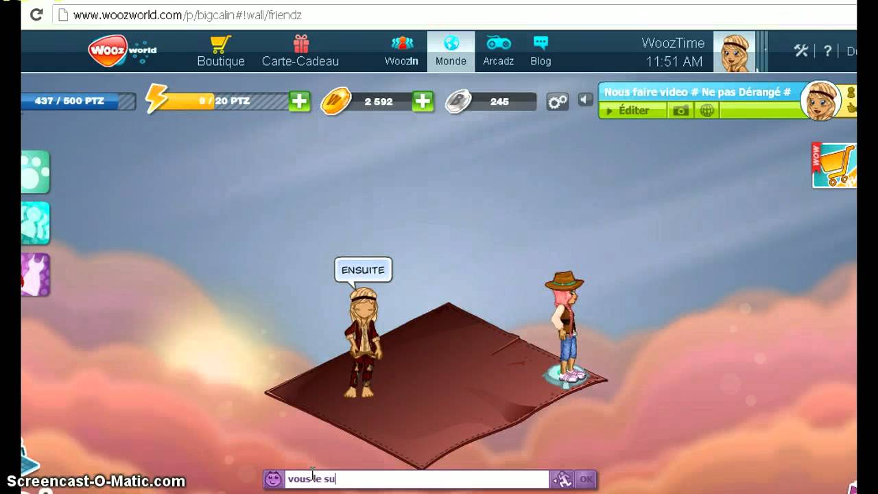 Comment ne plus avoir de visage dans WoozWorld - YouTube